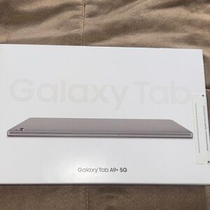 Samsung Galaxy Tab A9+ 5G Silver Tablet - Slim Design